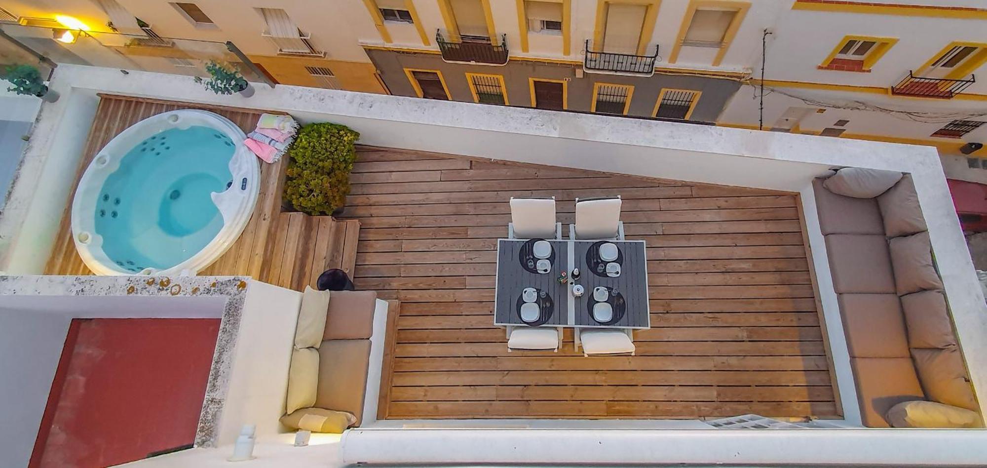 Penthouse With Jacuzzi, And Garaje Grupo Ac Gestion Lägenhet Cádiz Exteriör bild