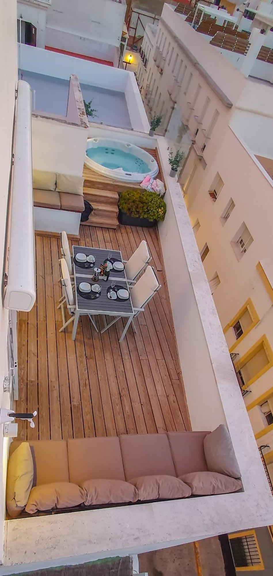 Penthouse With Jacuzzi, And Garaje Grupo Ac Gestion Lägenhet Cádiz Exteriör bild