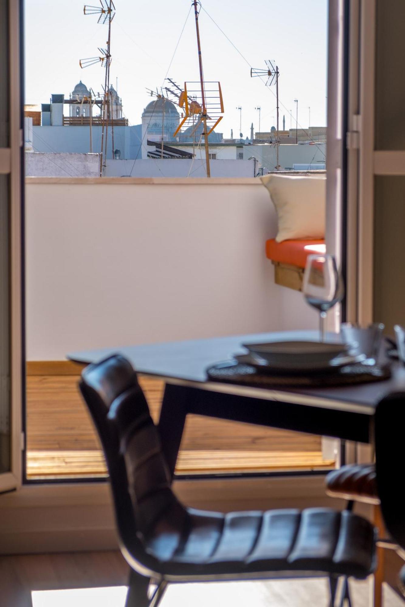 Penthouse With Jacuzzi, And Garaje Grupo Ac Gestion Lägenhet Cádiz Exteriör bild