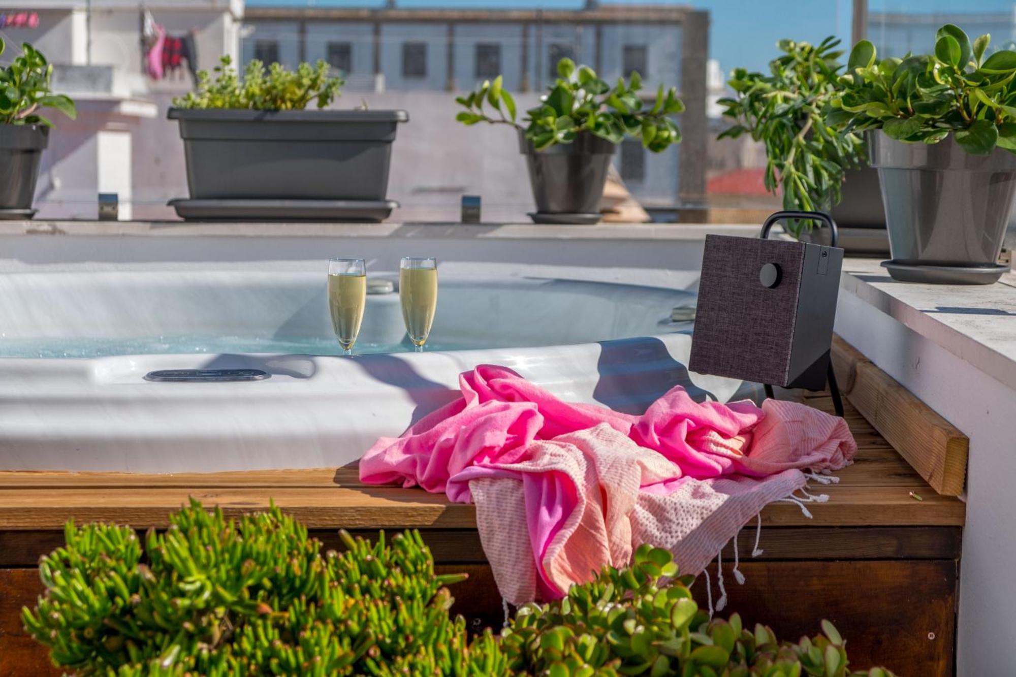 Penthouse With Jacuzzi, And Garaje Grupo Ac Gestion Lägenhet Cádiz Exteriör bild